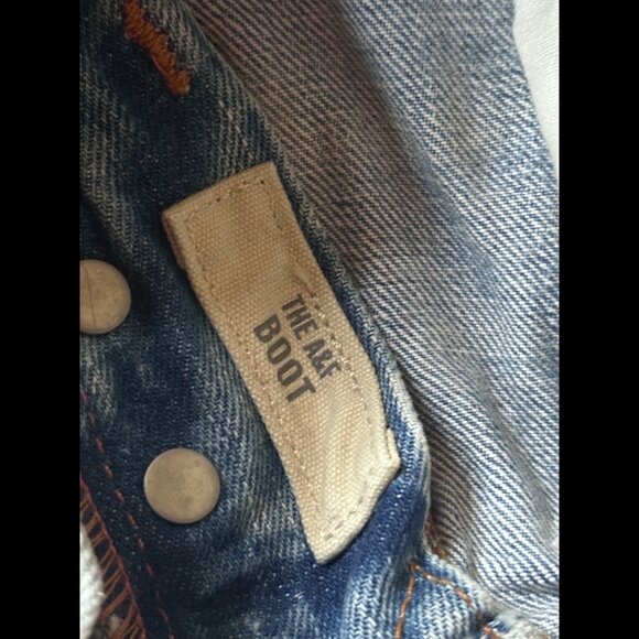 Abercrombie & Fitch Jeans 30 x 30 Mens Bootcut Button Fly Denim A&F Boot - Picture 11 of 11